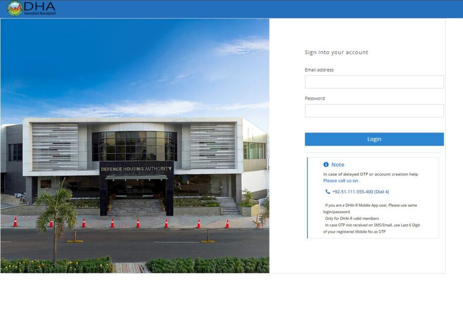 DHA Members Portal